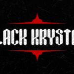 Black Krystal Font Poster 4