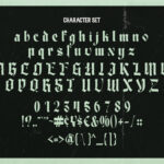 Black North Font Poster 8