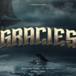 Blackbeard Font Poster 8