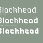 Blackhead Font Poster 4