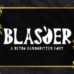 Blasqer Font Poster 1