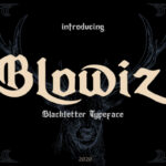 Blowiz Font Poster 3