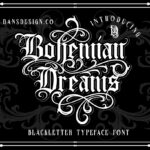 Bohemian Dreams Font Poster 3