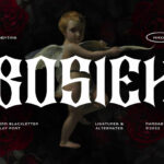 Bosieh Font Poster 3