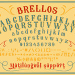 Brellos Font Poster 4