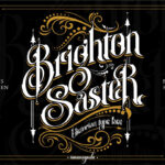 Brighton Saster Font Poster 1