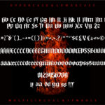 Burning Font Poster 5