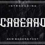 Cabearo Font Poster 3