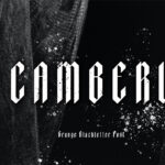 Camberu Font Poster 1