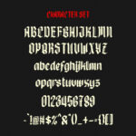 Capriot Font Poster 10