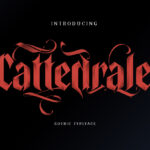 Cattedrale Font Poster 3