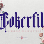 Cokerfill Font Poster 3