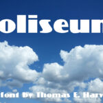 Coliseum Font Poster 3