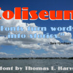 Coliseum Font Poster 5