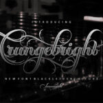 Crungebright Font Poster 3