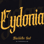 Cydonia Font Poster 3