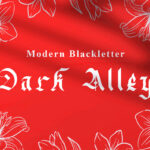 Dark Alley Font Poster 3