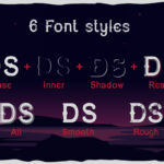 Dark Surfer Font Poster 4