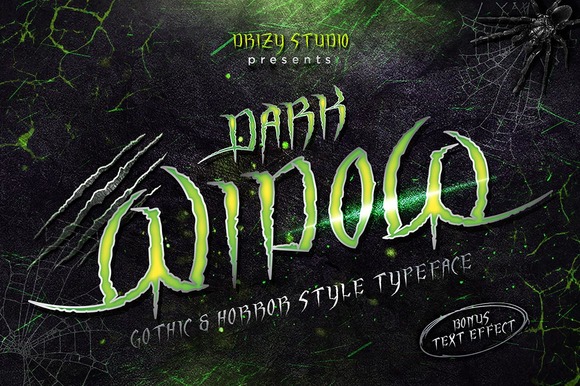 Dark Widow Font