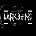 Darkshine Font Poster 1