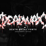 Deadwax Font Poster 3