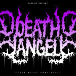 Death Angel Font Poster 3