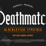 Deathmatch Font Poster 3