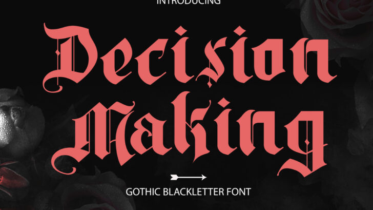 Decision Making Font - Font Canyon