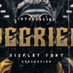 Degrief Font Poster 3