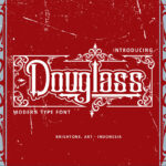 Douglass Font Poster 3