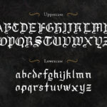 Draculie Font Poster 4