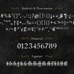 Draculie Font Poster 5