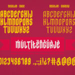 Edge Font Poster 4