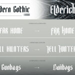 Elderich Font Poster 7