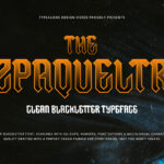 Ezpaqueltra Font Poster 3