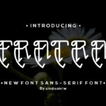 Fratra Font Poster 3