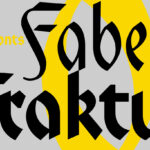 Faber Fraktur Font Poster 1