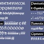 Faber Fraktur Font Poster 7