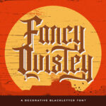 Fancy Quisley Font Poster 3