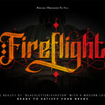 Fireflight Font Poster 1
