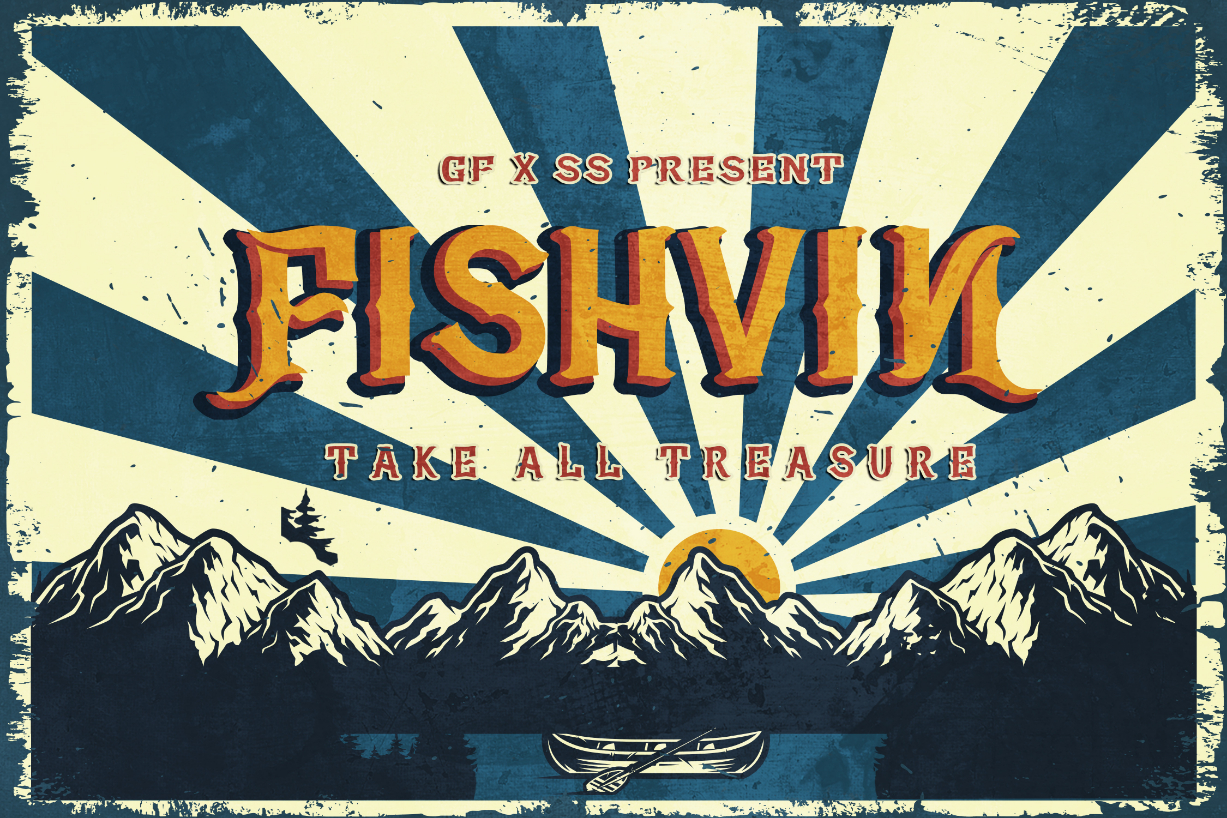 Fishvin Font Poster 1