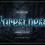 Forestness Font Poster 3