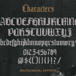 Fountencil Font Poster 10