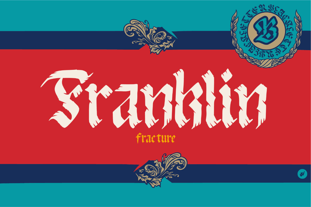 Franklin Fracture Font