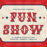 Fun Show Font Poster 3