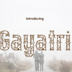 Gayatri Font Poster 3