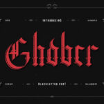 Ghober Font Poster 3