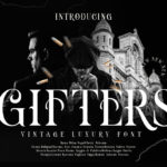 Gifters Font Poster 3