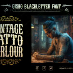 Gisho Font Poster 5