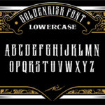 Goldenrisk Font Poster 5